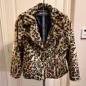 Luii Animal Print Teddy Jacket